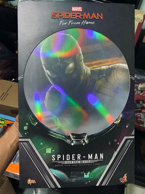 Hot Toys Spider Man Stealth Suit Hobbies Toys Toys Games On Carousell