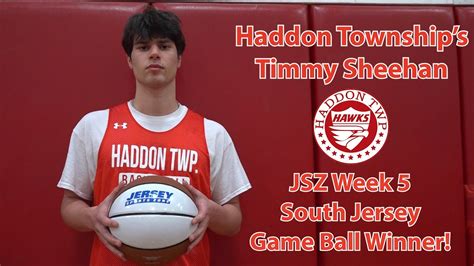 Timmy Sheehan Of Haddon Twp Wins Jsz Week South Jersey Game Ball