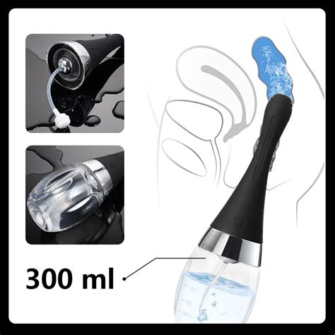 Stimulateur Plug Chapelet Anal Cleaner Nettoyeur Anal Automatique