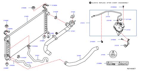 Nissan Altima Radiator Coolant Hose Upper 21501 3TA0A KEN GARFF