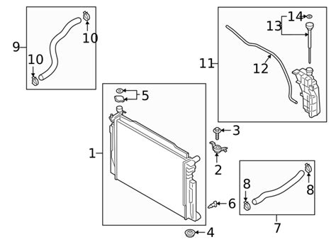 Genuine Connector Hose Clamp For 1991 2024 Hyundai Part 25331 2p044