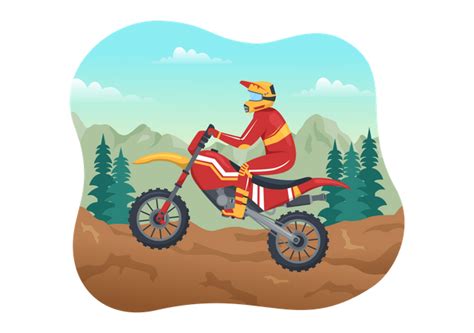 Best Mountain Bike Illustration Download In Png And Vector Format