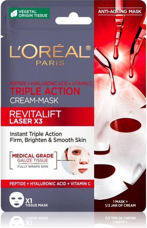 L Or Al Paris Revitalift Laser X Triple Action Cream Mask Pris