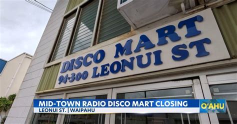 Mid-Town Radio Disco Mart permanently closing in Waipahu | News | kitv.com