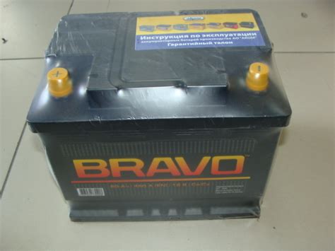 Аккумулятор АКОМ 6СТ-60А3 BRAVO EN 480 (240/190/175) - купить по ...