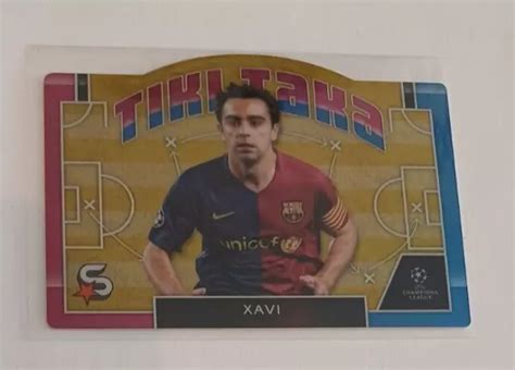 Tiki Taka Ntt Xavi Hernandez Fc Barcelona Topps Ucc Superstars