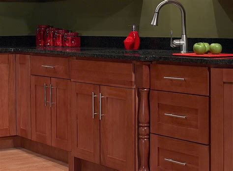 Shaker Kitchen Cabinet Handle Placement Image To U