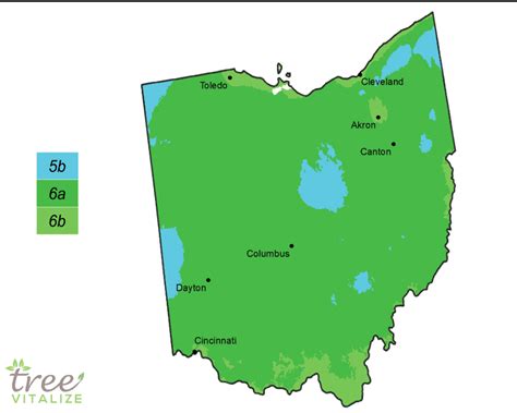 Planting Zones Ohio - Hardiness, Gardening & Climate Zone