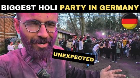 My First Holi Party In Germany Berlin Vlog Life In Germany Indian