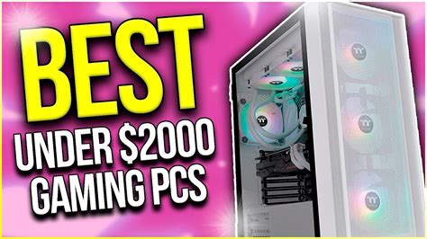 Best Prebuilt GAMING PCs UNDER 2000 In 2023 HIGH FPS YouTube