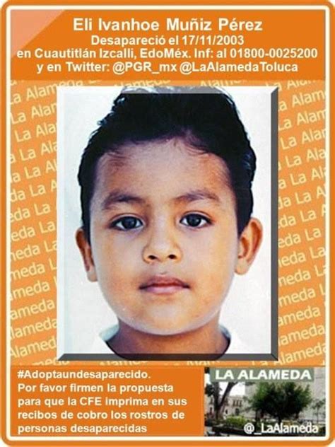 La Alameda EdoMex on Twitter TeBuscamos Eli Ivanhoe Muñiz Perez