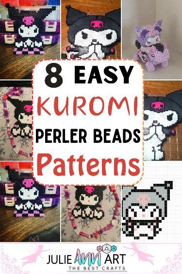 8 Easy Kuromi Perler Beads Patterns Perler Bead Patterns Perler