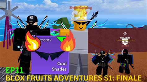 Roblox Blox Fruits Adventures Episode 11 I Got The Cool Shades Drop From The Cyborg Boss