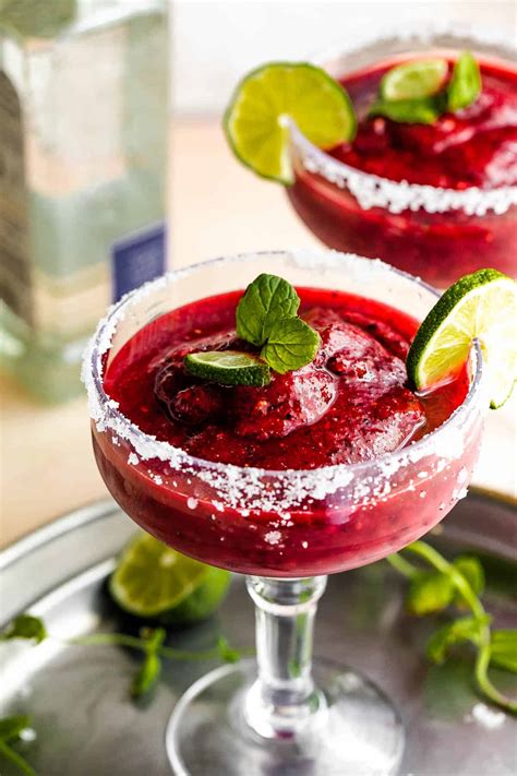 Wild Berry Frozen Margarita Recipe Dandk Organizer