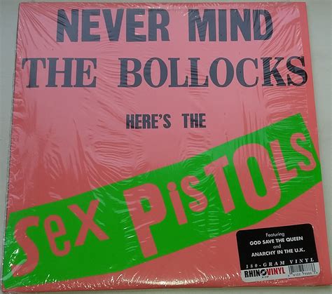 SEX PISTOLS Never Mind The Bollocks Here S The Sex Pistols LP Disc NM