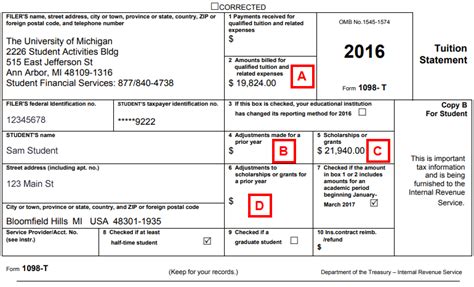 Help: 1098-T Tax Form