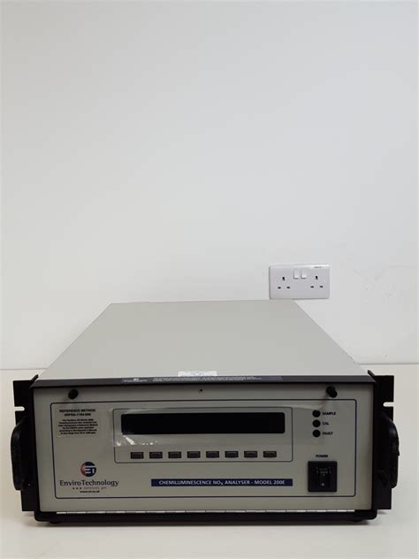 Teledyne Envirotechnology Model E Chemiluminescence Nox Analyser Lab