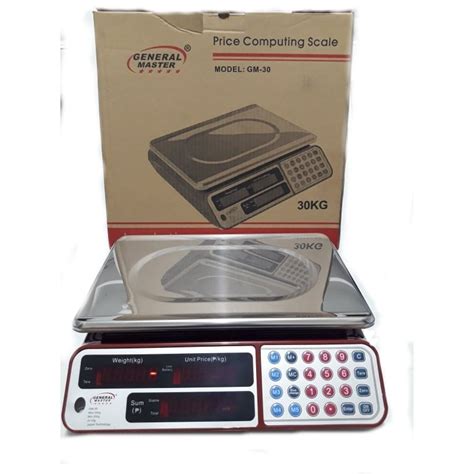 General Master Gmd Price Computing Scale Digital Scale Kg