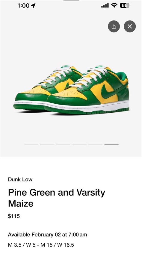 Pine Green And Varsity Maize Dunks Anyone Know If The Materials On These Will Be Gooddecent Or 💩