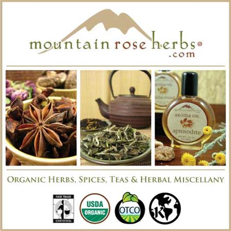 Mountain Rose Herbs Kosher Certification