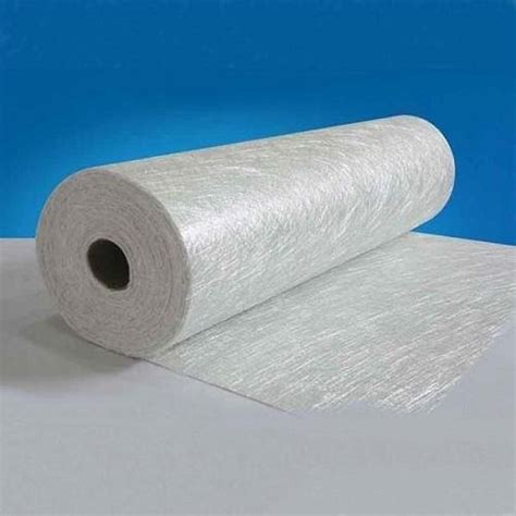 White Glass Fiber Chopped Strand Mat Packaging Type Roll Thickness