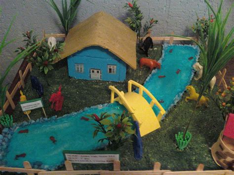 Dani Art's: Maquete sobre meio ambiente