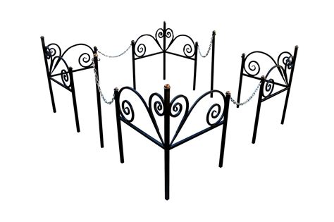 Эскизы оградок на кладбище - 82 фото