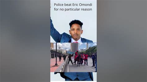 Eric Omondi Has Been Arrested While Protesting Outside Parliament To