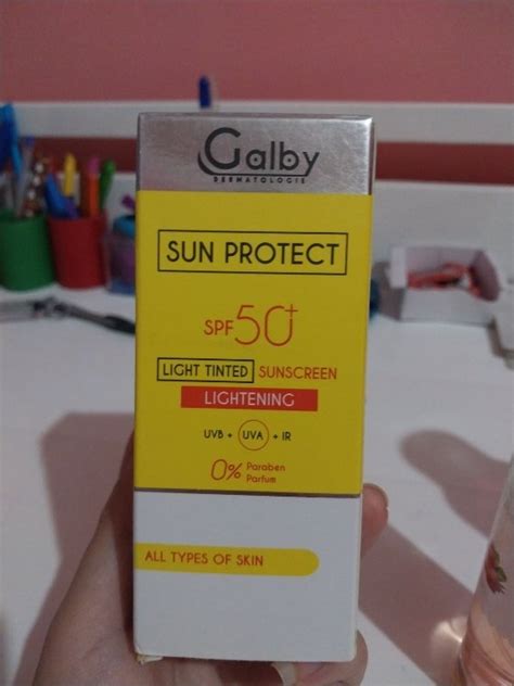 Galby Sun Protect Cran Solaire Teinte Spf Ml Inci Beauty