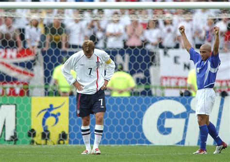 England v Brazil Revisited - Ronaldinho Breaks English Hearts At World ...