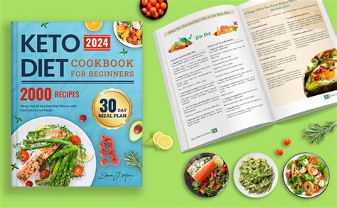 Keto Diet Cookbook For Beginners 2024 2000 Days Delicious Recipes