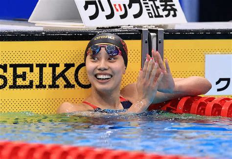 ＜第99回日本選手権水泳競技大会 4日目＞女子200メートル平泳ぎ決勝で優勝を果たした今井（撮影・河野 光希） ― スポニチ Sponichi