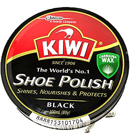 Kiwi Shoe Polish Black 100ml