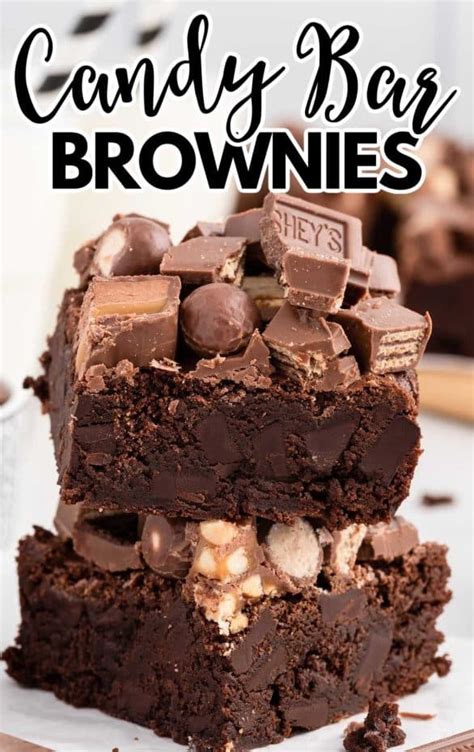 Candy Bar Brownies The Best Blog Recipes