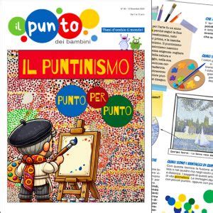 Il Puntinismo per la scuola primaria schede e attività per bambini