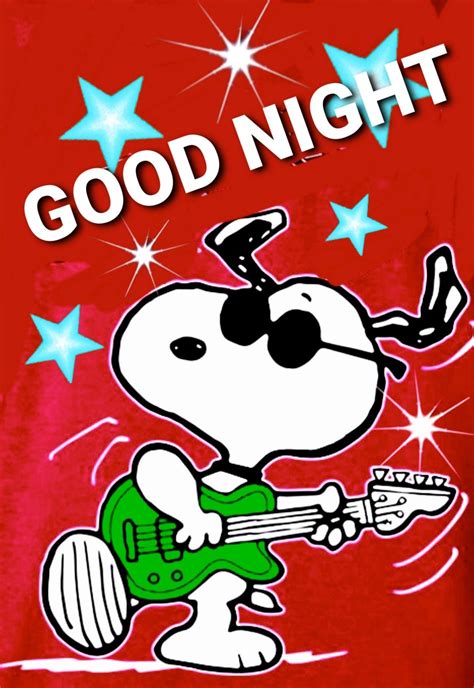 スヌーピー Good Night Good Night My Friend Snoopy And Woodstock Snoopy