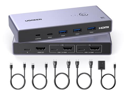 Ugreen 8k Hdmi Kvm Switch With 4 Usb 3 0 | Desertcart INDIA