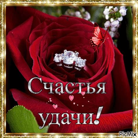Счастья удачи! - Free animated GIF - PicMix