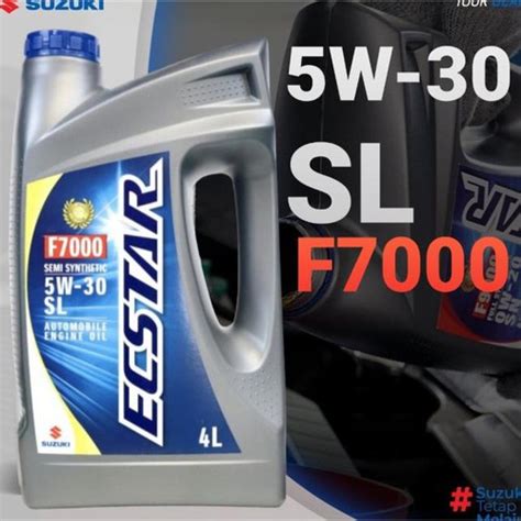 Jual Ir Oli Mesin Suzuki Sgo Ecstar Sae W Sl F Full Synthetic