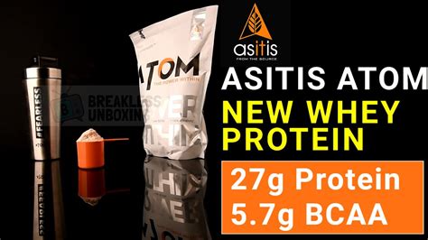 Asitis Atom Whey Protein Review 1kg With Digestive Enzymes Best Whey Protein 27g Protein