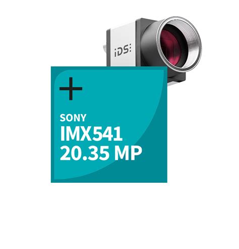 2 interfaces, a 20 MP each: uEye+ CP models with Sony sensor IMX541