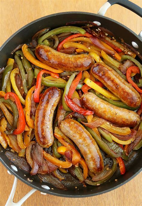 Skillet Italian Sausage Peppers And Onions Artofit