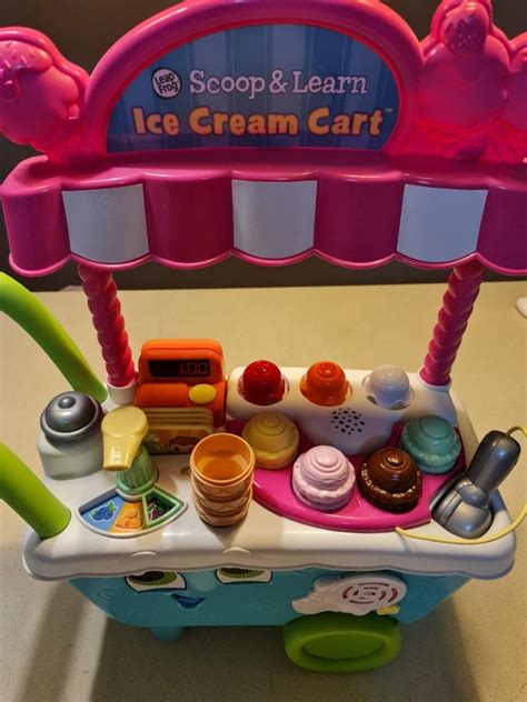 Leap Frog Scoop Learn Ice Cream Cart Hobbies Toys Toys Games