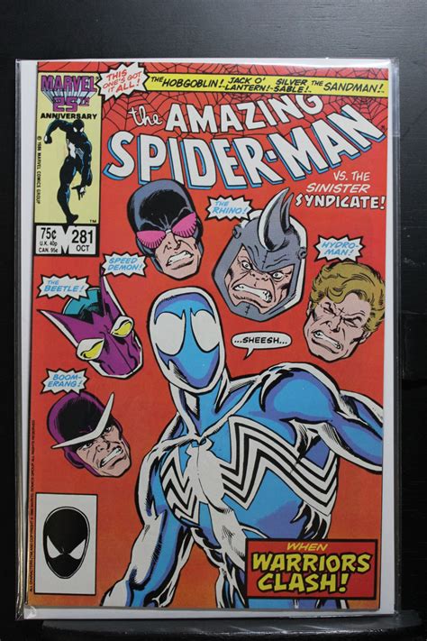 The Amazing Spider Man 281 1986 Comic Books Copper Age Marvel