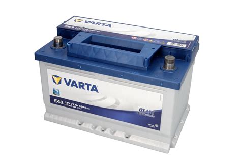 Akumulator VARTA BLUE DYNAMIC E43 72Ah 680A P Sklep Inter Cars