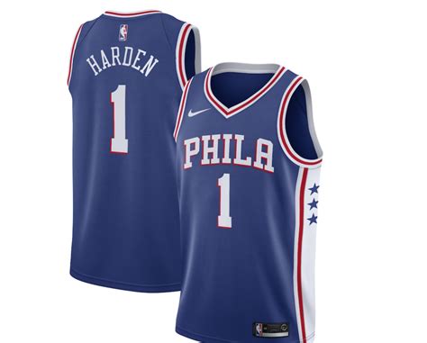 James Harden 76ers jersey, get yours now