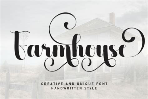 Farmhouse Typeface Download Free Font