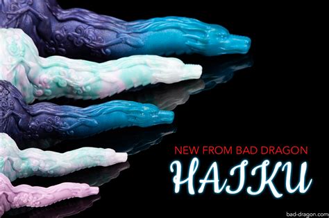 Bad Dragon On Twitter Our Newest Model Haiku Is Available In Our Drop In A Variety Of Sizes