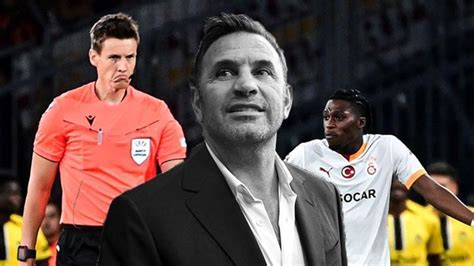 Galatasaray da Okan Buruk tan hakem Daniel Siebert için sert sözler