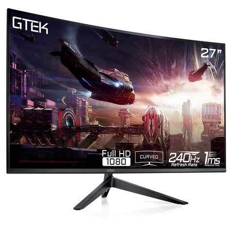 GTEK 240Hz Gaming Monitor, 27 Inch Frameless Display Full HD 1920 x ...